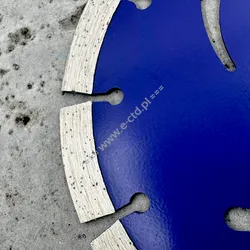 Uniwersalna tarcza diamentowa do betonu cegły bloczków budowlanych 150mm - 2