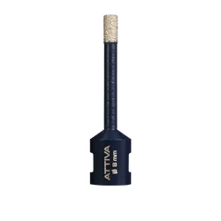 FERRATI F40122 DDV-T ATTIVA wiertło diamentowe 8mm M14 przedłużone szybkie