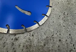 Uniwersalna tarcza diamentowa do betonu cegły bloczków budowlanych 230mm - 2