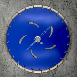 Uniwersalna tarcza diamentowa do betonu cegły bloczków budowlanych 350mm - 3