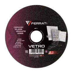 FERRATI F20123 UC3-F VETRO 125mm CC