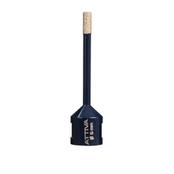 FERRATI F40121 DDV-T ATTIVA wiertło diamentowe 6mm M14 przedłużone szybkie