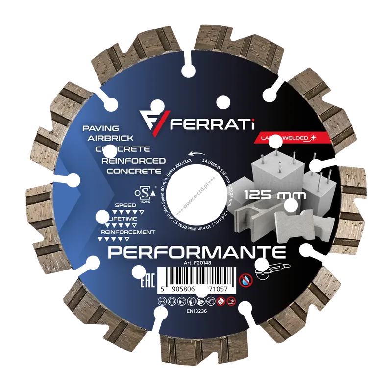 FERRATI F20148 1A1RSS PERFORMANTE 125mm UN