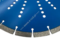 Uniwersalna tarcza diamentowa do betonu cegły bloczków budowlanych 350mm - 3