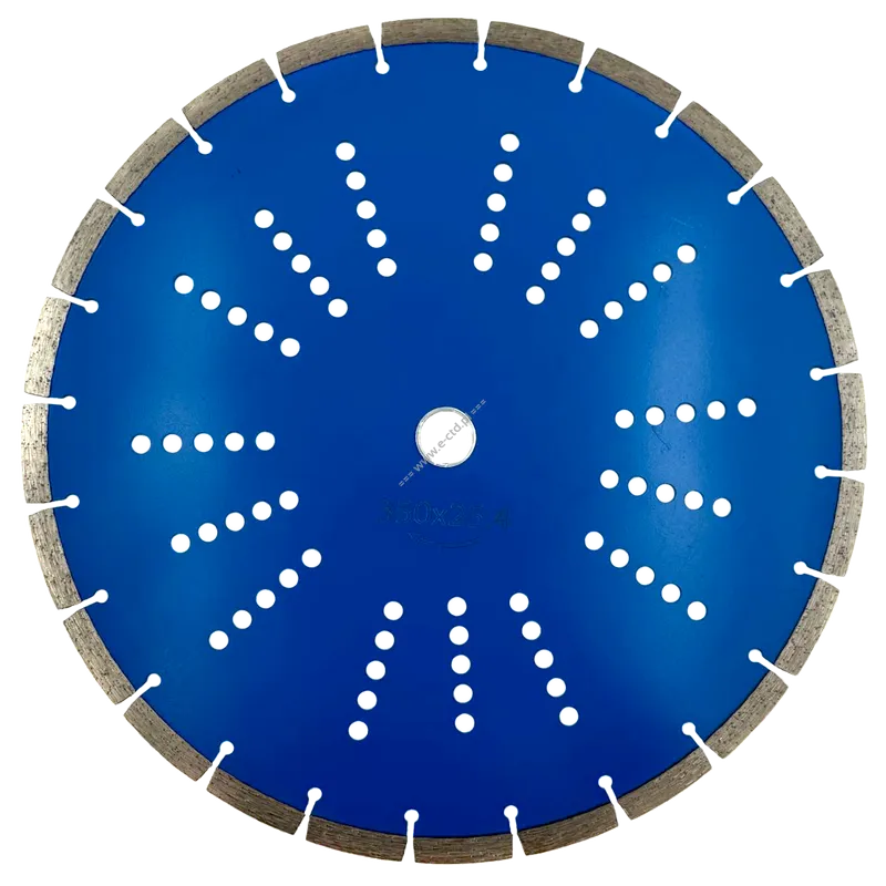 Uniwersalna tarcza diamentowa do betonu cegły bloczków budowlanych 350mm