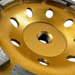 Tarcza garnkowa do betonu, tynków, cegły 2R OPTIMA 125mm M14 - 2