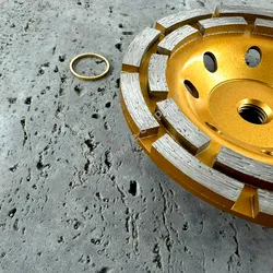 Tarcza garnkowa do betonu, tynków, cegły 2R OPTIMA 125mm M14 - 6