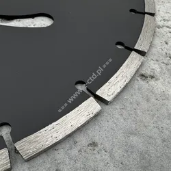 Tarcza diamentowa ekonomiczna do lekkiego betonu, kostki, bloczków 350mm H7 - 3