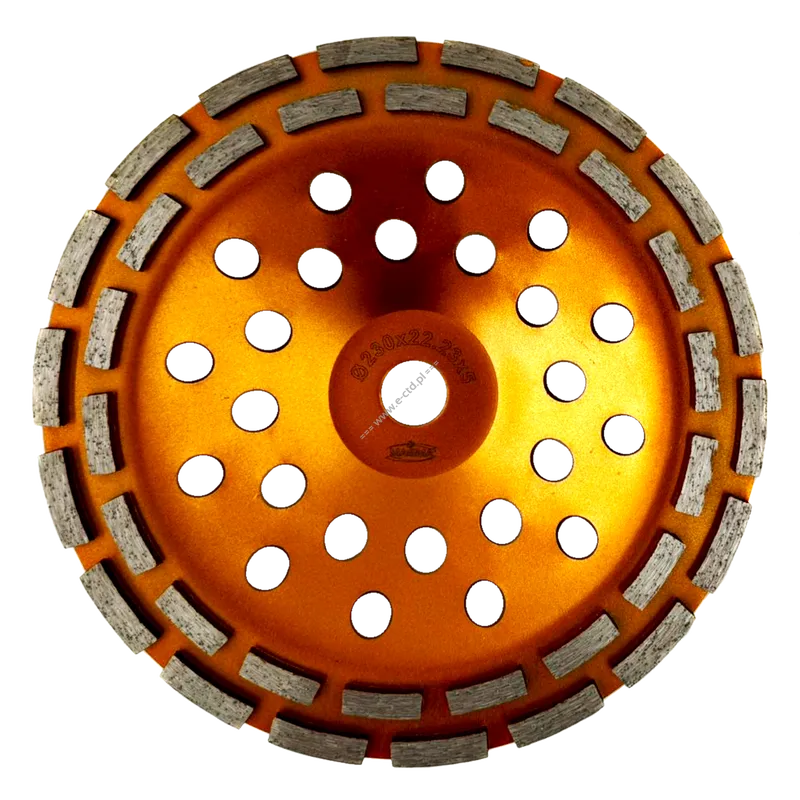 Tarcza garnkowa do betonu, tynków, cegły 2R OPTIMA 230mm